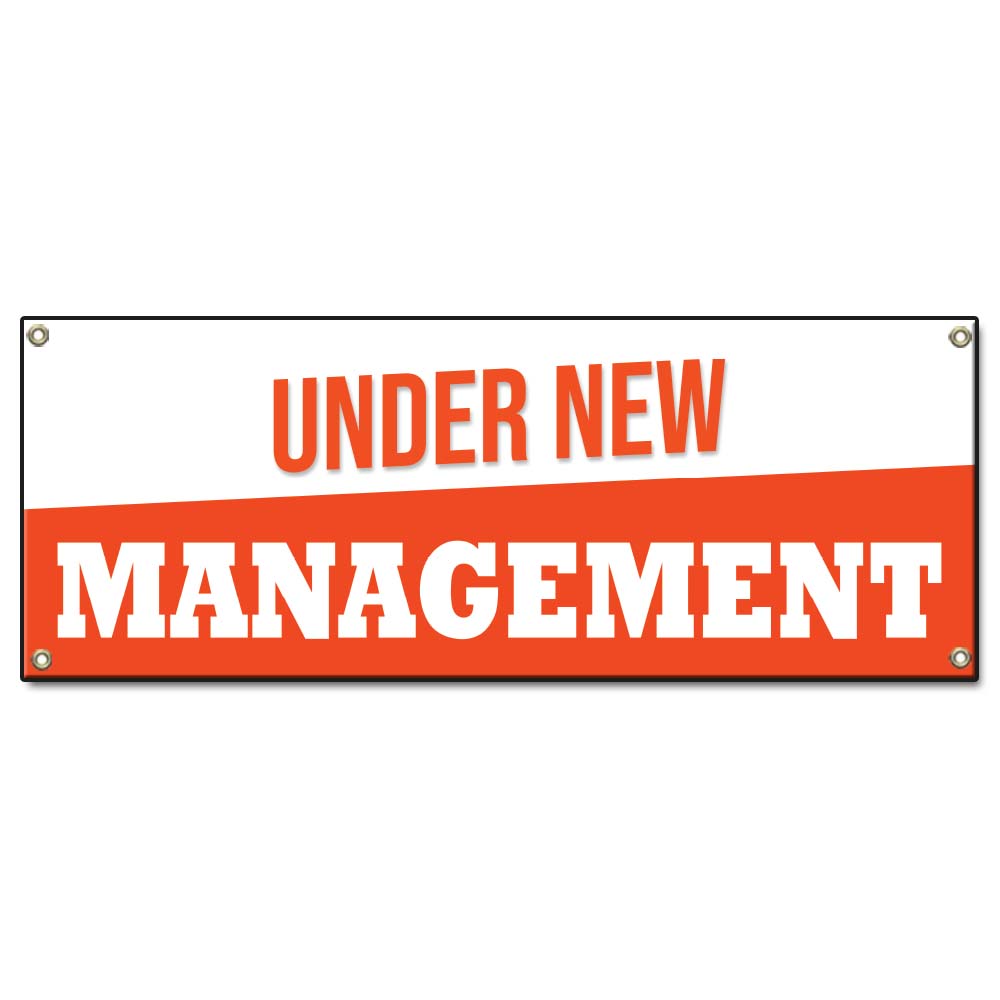 Under New Management Banner