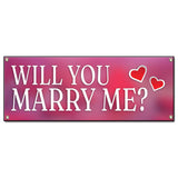 Will You Marry Me Banner