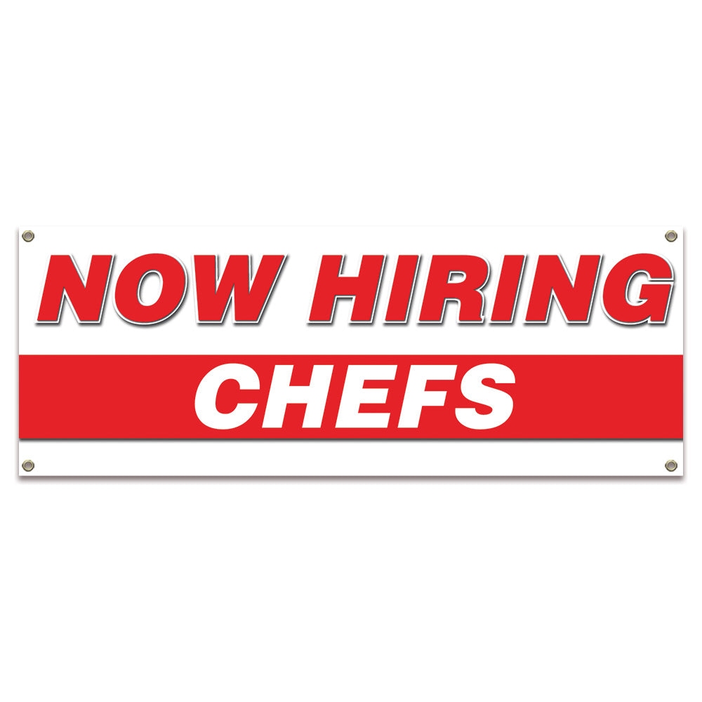 Now Hiring Chefs Banner