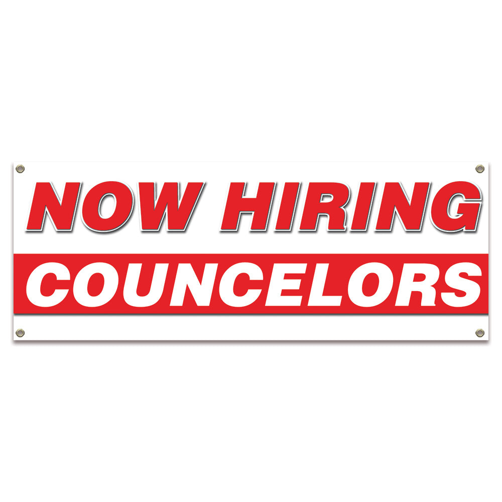 Now Hiring Counselors Banner