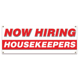 Now Hiring Housekeepers Banner