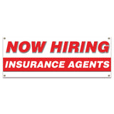 Now Hiring Insurance Agents Banner