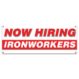 Now Hiring Ironworkers Banner