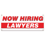 Now Hiring Lawyers Banner