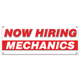 Now Hiring Mechanics Banner