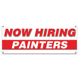 Now Hiring Painters Banner