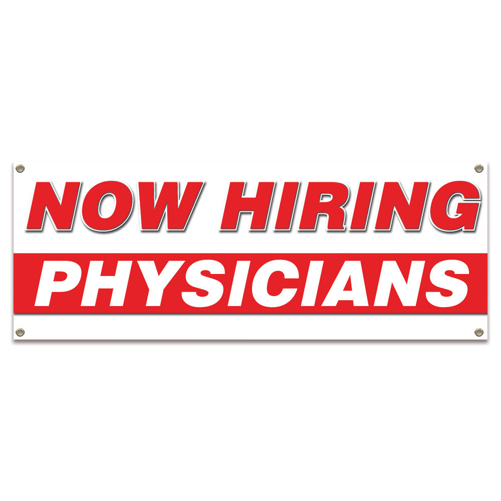 Now Hiring Physicians Banner