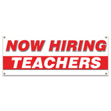 Now Hiring Teachers Banner
