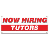 Now Hiring Tutors Banner