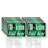 CBD and Kratom Sold Here
