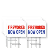 Fireworks Now Open