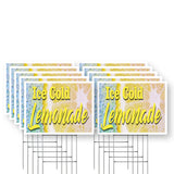 Iced Cold Lemonade