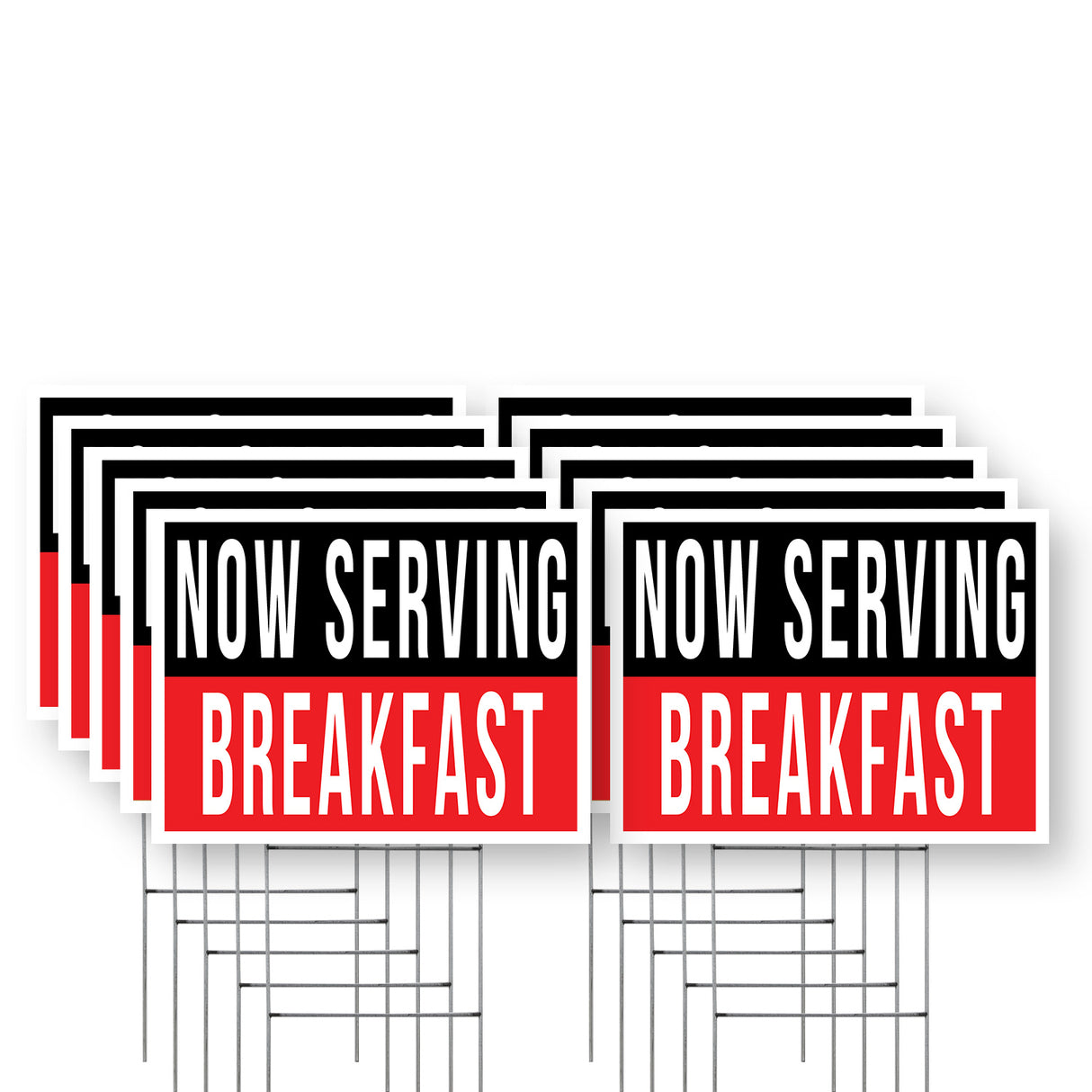 Now Serving Breakfast