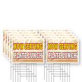 Now Serving Plate Lunch