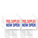 Pool Supplies Now Open