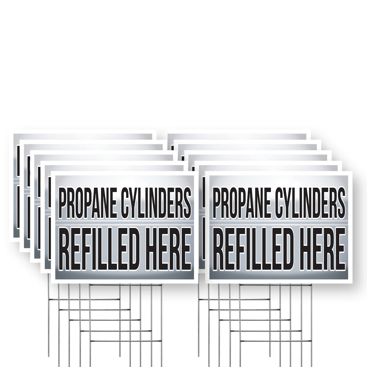 Propane Cylinders Refilled Here