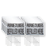 Propane Cylinders Refilled Here