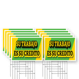 Su Trabajo es su Credito