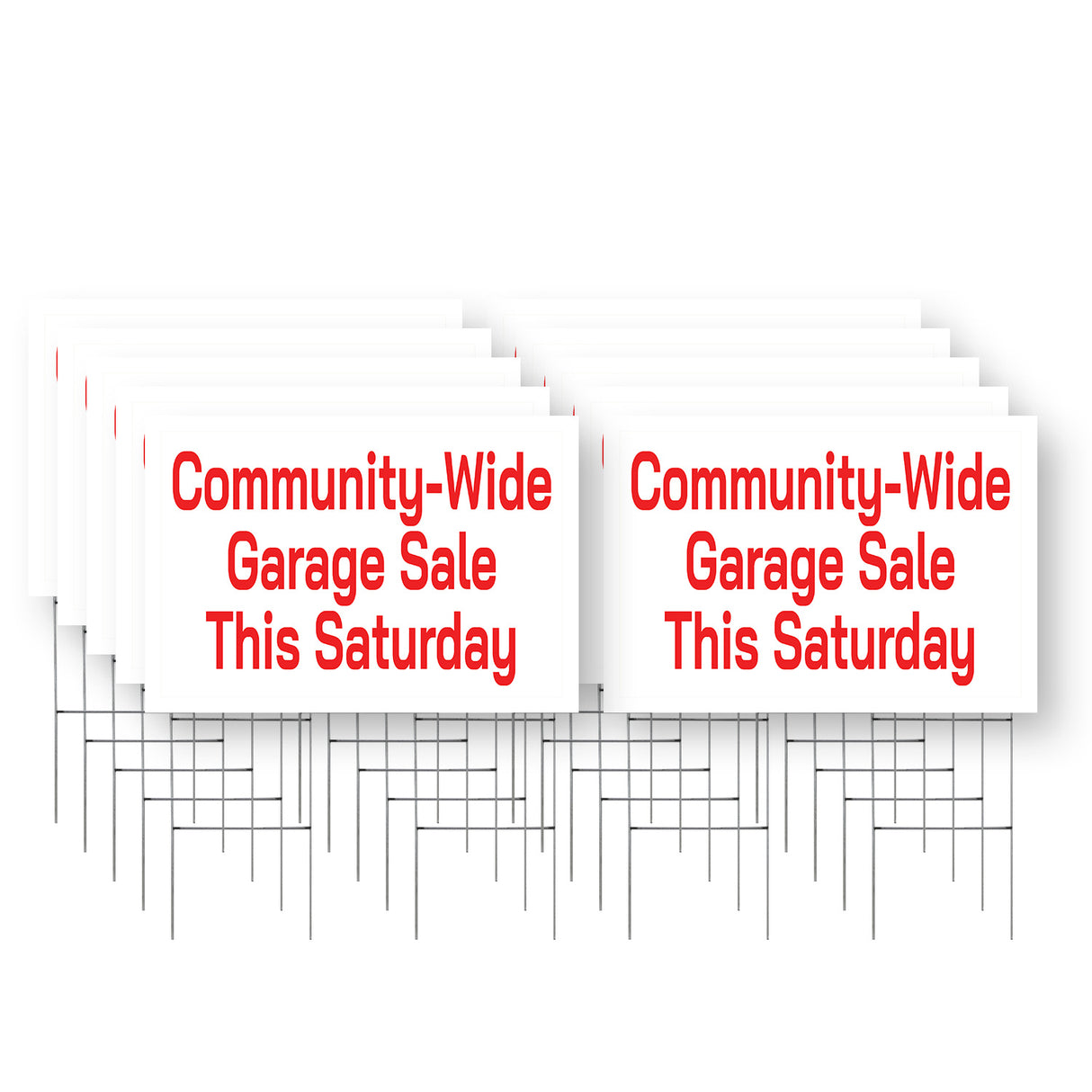 Community Wide Garage Sale This Saturday