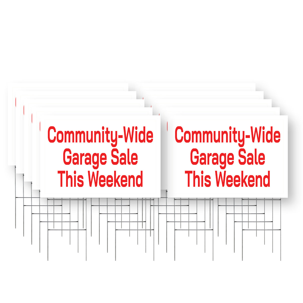 Community Wide Garage Sale This Weekend