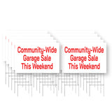 Community Wide Garage Sale This Weekend