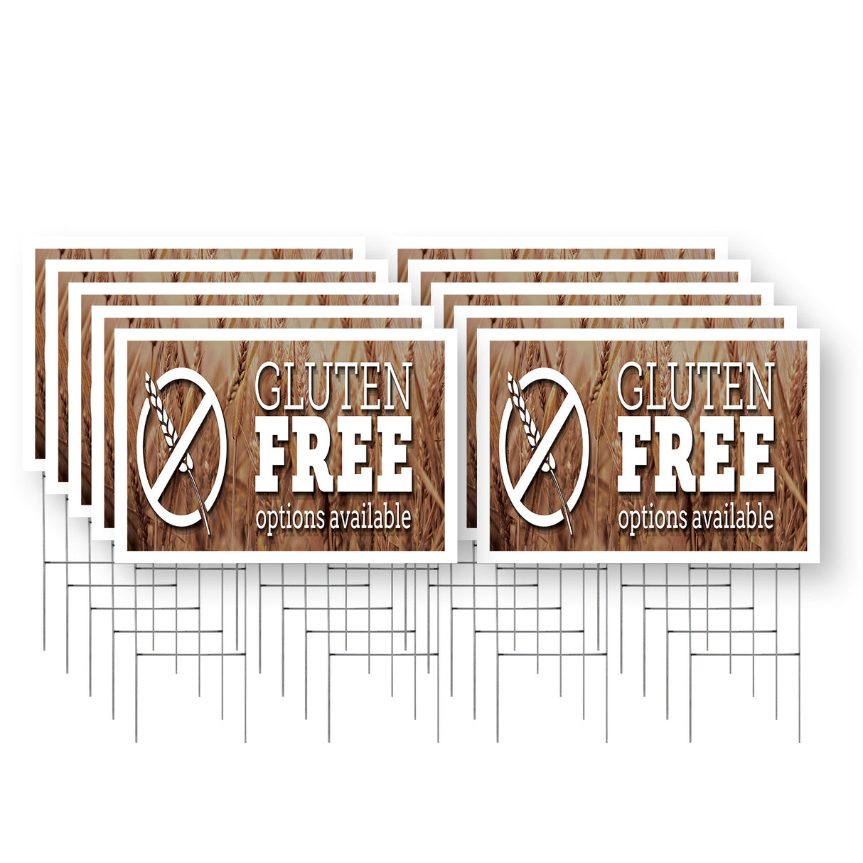 Gluten Free Options Available