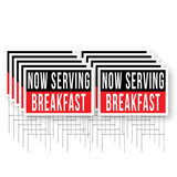 Now Serving Breakfast