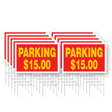 Parking $15 Dollars