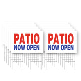 Patio Now Open