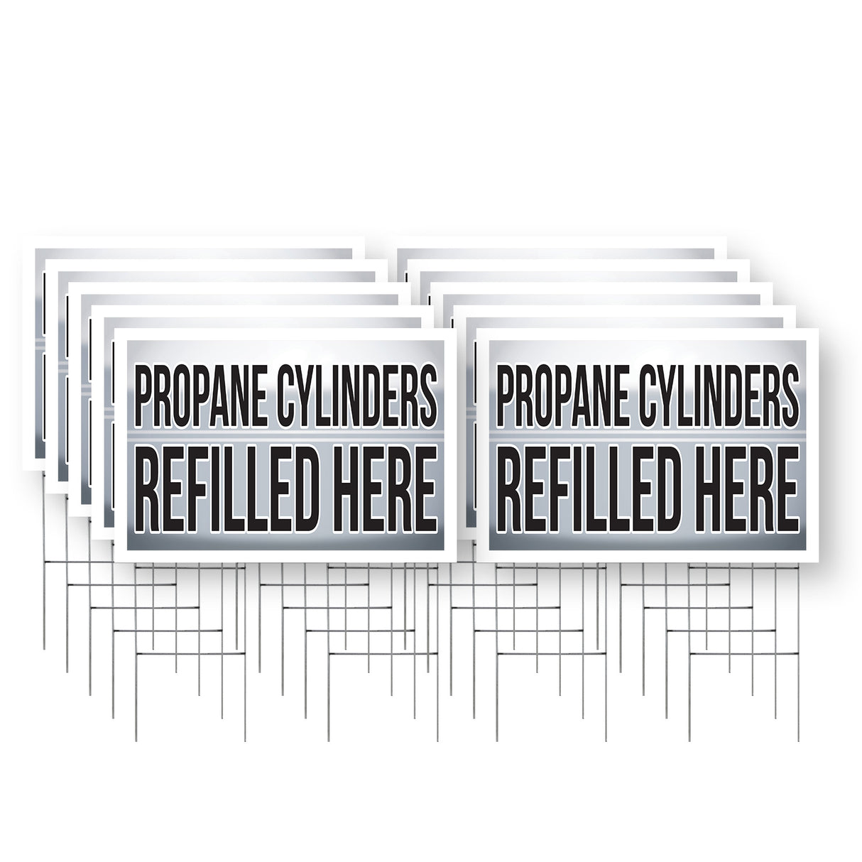 Propane Cylinders Refilled Here