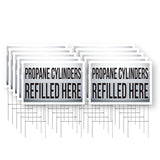 Propane Cylinders Refilled Here