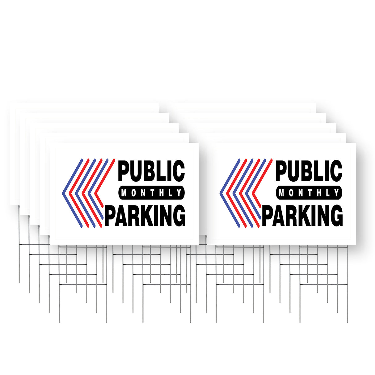 Public Monthly Parking Left