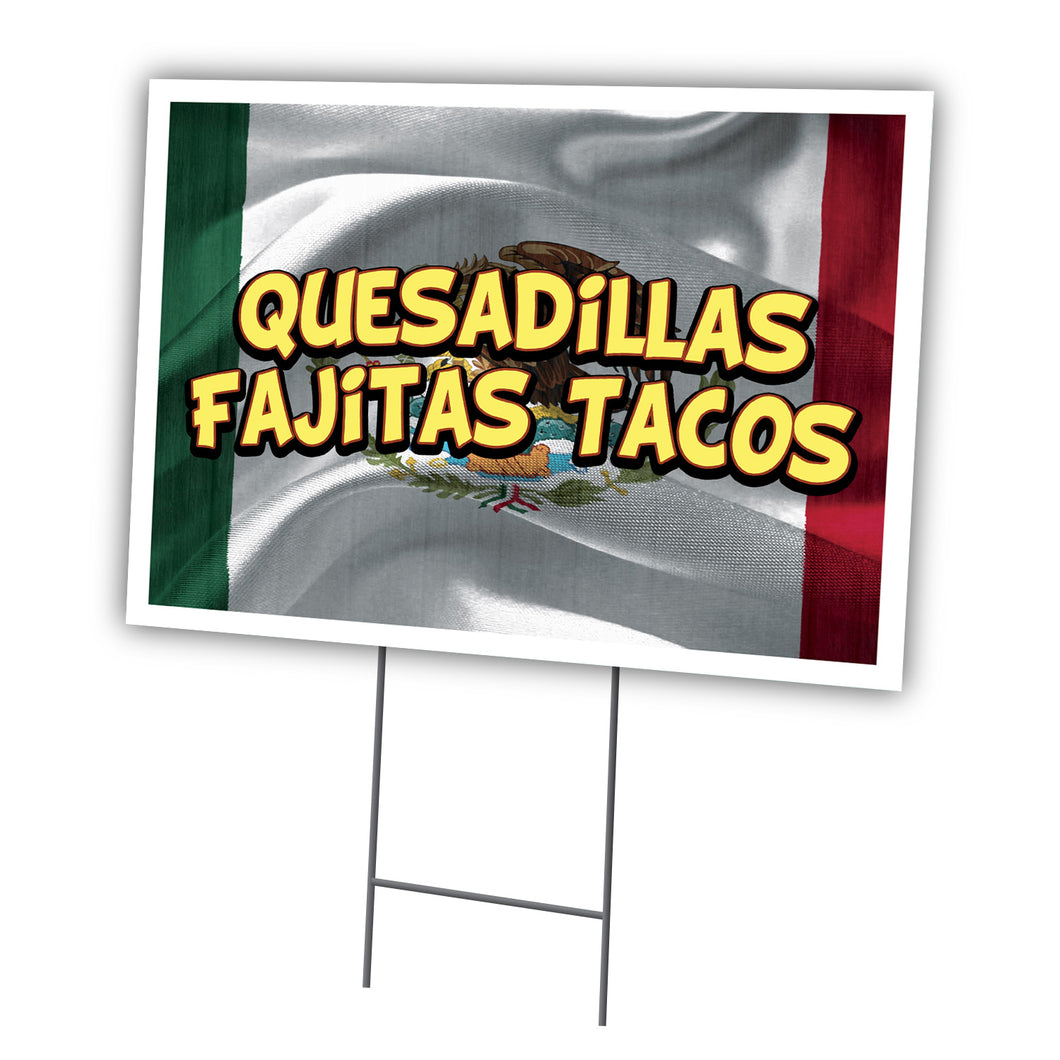 Quesadillas Fajitas Tacos