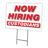 Now Hiring Custodians