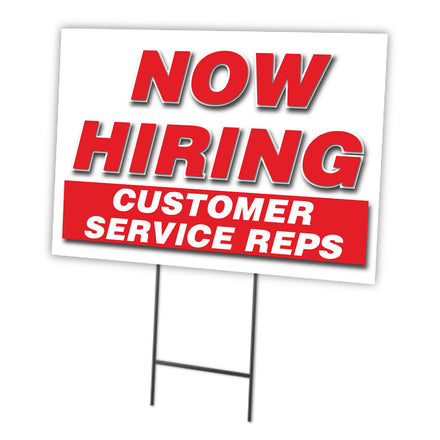 Now Hiring Custopmer Service Reps