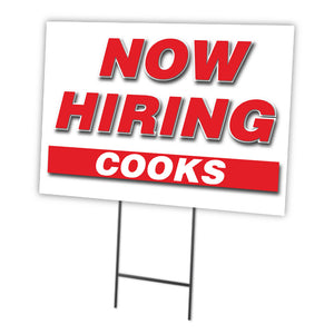 Now Hiring Cooks