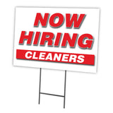 Now Hiring Cleaners