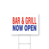 Bar and Grill Now Open