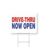 Drive Thru Now Open