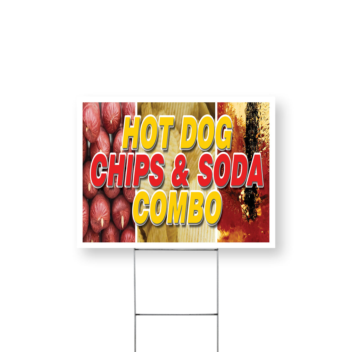 Hot Dogs Chips and Soda Combo