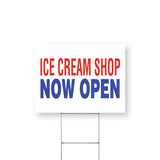 Ice Cream Shop Now Open