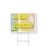 Iced Cold Lemonade