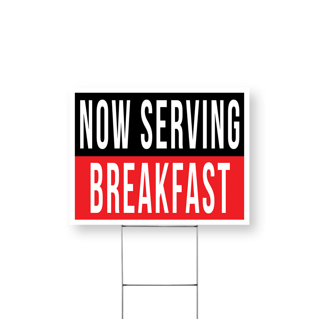 Now Serving Breakfast