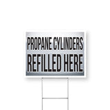 Propane Cylinders Refilled Here