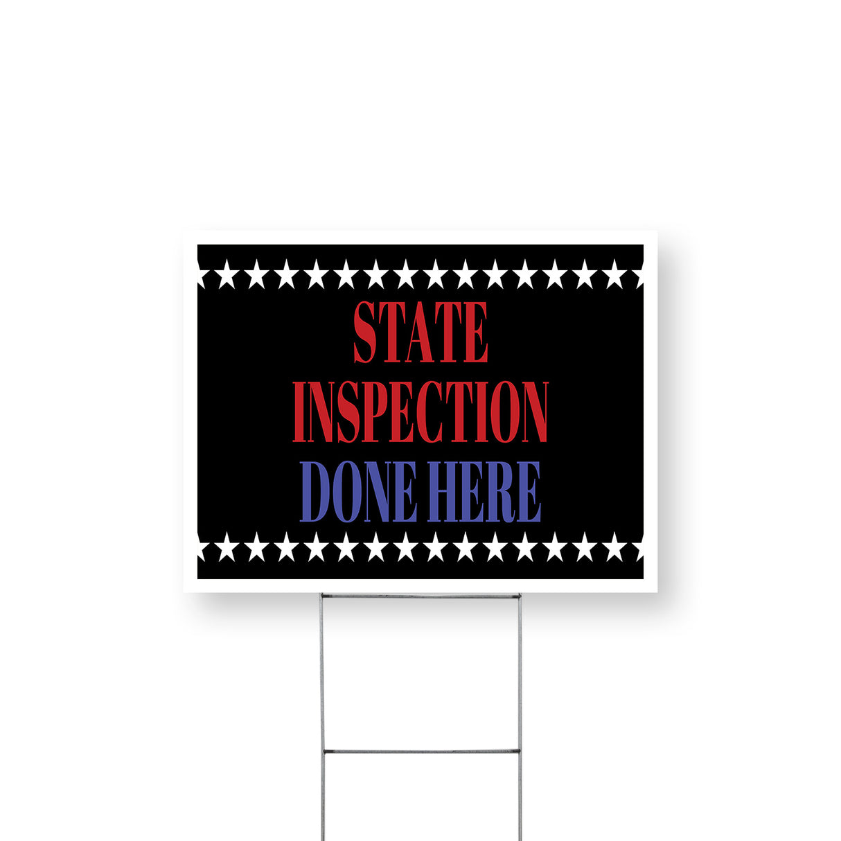 State Inspection Done Here
