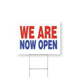 We Are Now Open