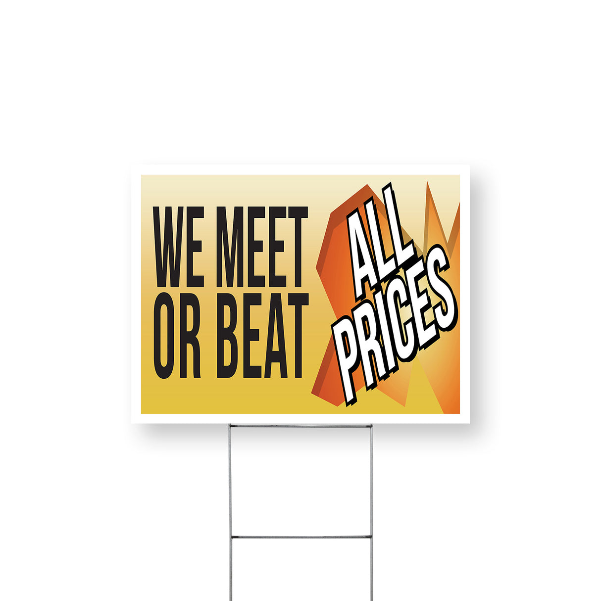 We Meet or Beat All Prices