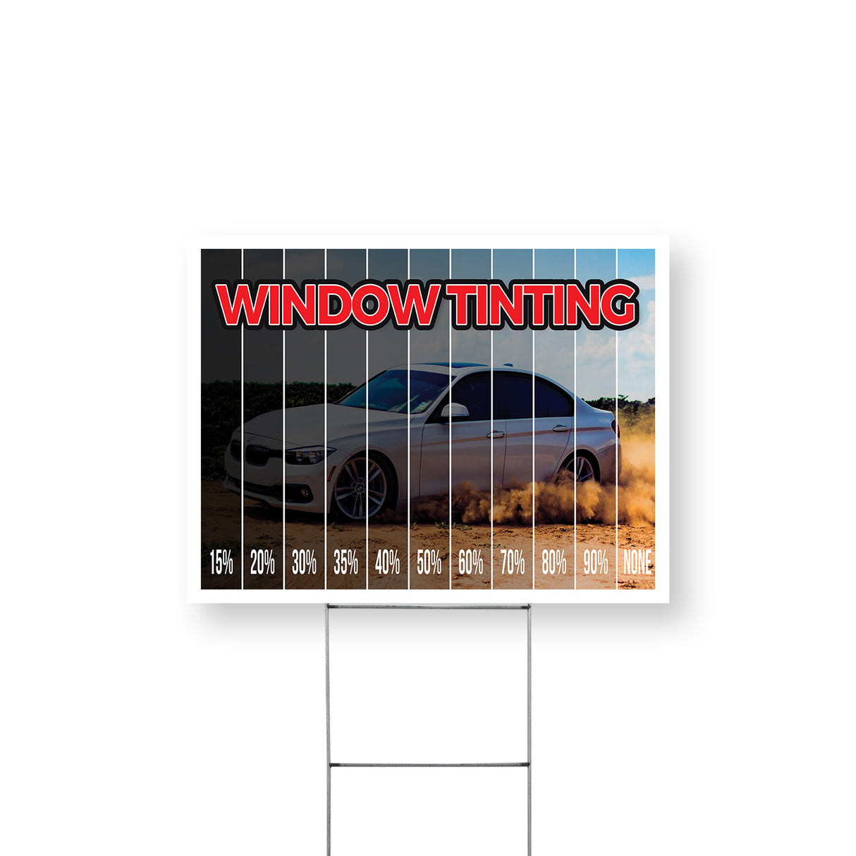 Window Tinting Percentage