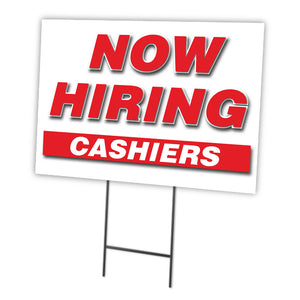 Now Hiring Cashiers