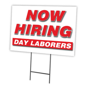 Now Hiring Day Laborers